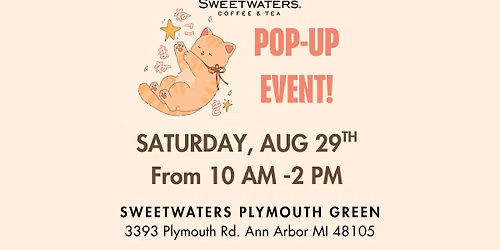 Sweetwaters Plymouth Green Pop-Up Event: Neko Maneki