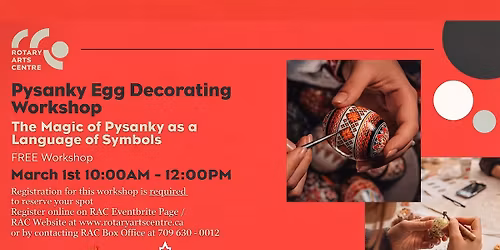 The Magic of Pysanky : Pysanky Egg Decorating Workshop