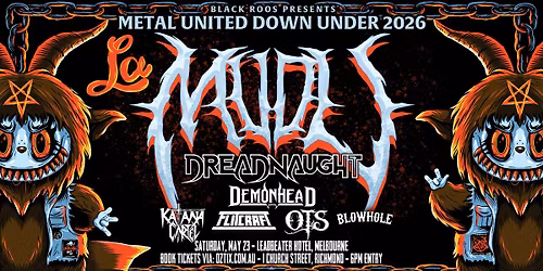 THIS WEEK!! METAL UNITED DOWN UNDER 2026 \u2013 Melbourne 
