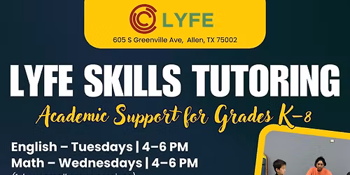LYFE Skills Tutoring