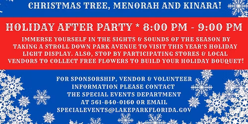 LAKE PARK HOLIDAY CELEBRATION