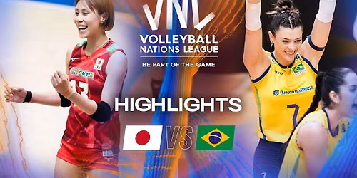Volleyball Nations League - France vs Brazil at NOW Arena
