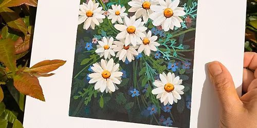 Painting Wildflowers in Gouache with Mozy Studios