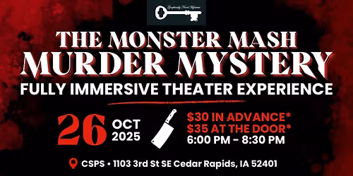 The Monster Mash Murder Mystery