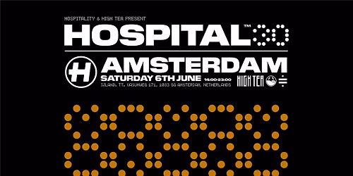 Hospital30 Amsterdam x High Tea