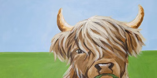 'Highland Cow' Paint & Sip @ Paramo Lounge, Solihull