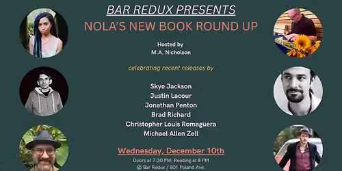 NOLA's NEW BOOK ROUND UP