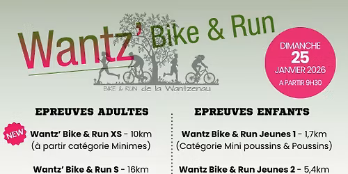Want'z Bike & Run - Bike & Run de La Wantzenau