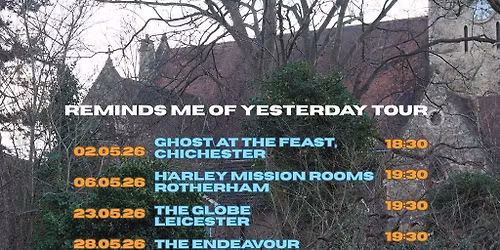 Reminds Me of Yesterday Moxon Tour