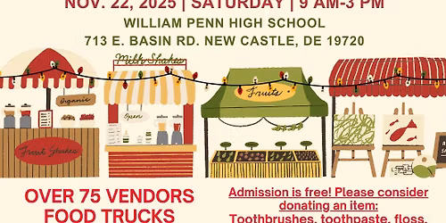 William Penn Holiday Craft Fair