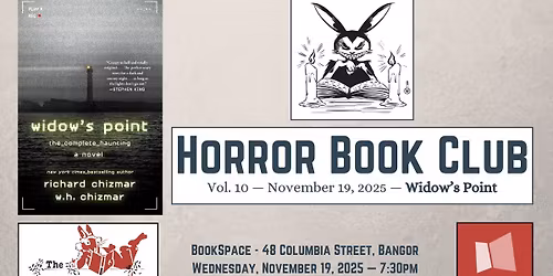 Derry-Free Horror Book Club: Widow's Point