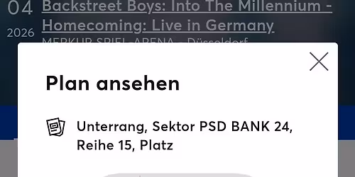 Backstreet Boys D\u00fcsseldorf 