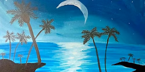 Paint and Sip - Moonlit Beach - Chandler - Phoenix