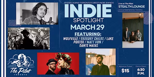 Indie Spotlight at The Pilot!