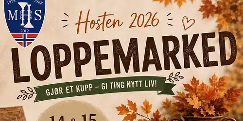 Loppemarked p\u00e5 H\u00f8yenhall Skole