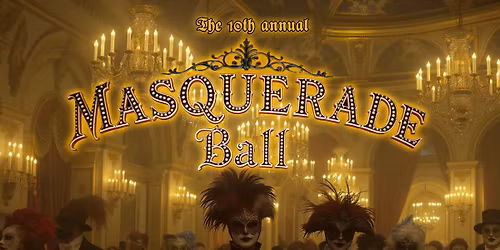 10th Annual Masquerade Ball with The Conniption Fits at the Fireside Inn