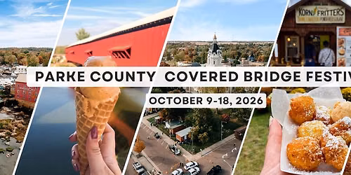 The 2026 Parke County Covered Bridge Festival