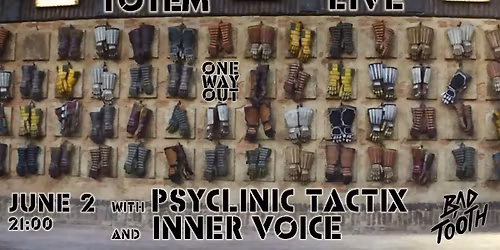 Totem Live @ Bad Tooth ft. PsyClinic TactiX & InneRvoice