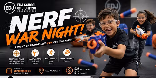 NERF WAR NIGHT!