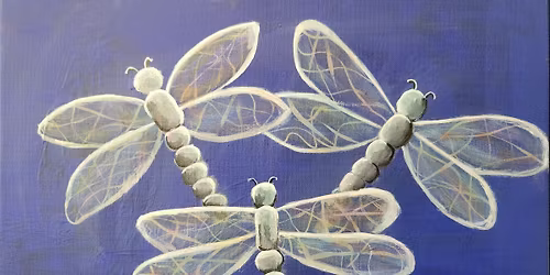 Canvas Paint Night- Dragonflies