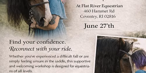 Rider Confidence Workshop and Clinic