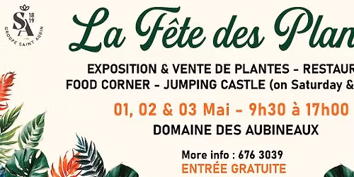 La F\u00eate des Plantes aux Domaine des Aubineaux