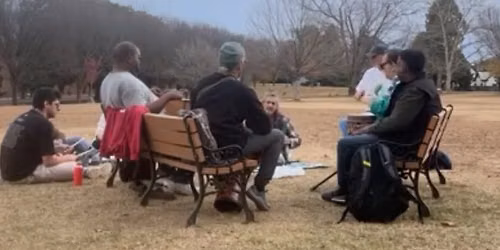 Drumming. Maymont