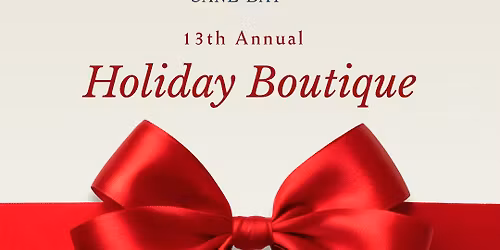 Del Webb Cane Bay 13th Annual Holiday Boutique