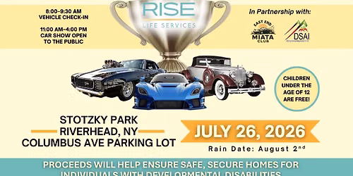 Rev Up for Rise: Horsepower & Heart Car Show