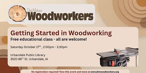 Getting Started in Woodworking