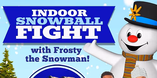Indoor Snowball Fight with Frosty