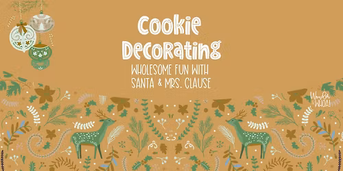 Cookie Decorating with Santa & Mrs. Clause