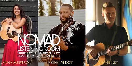 Nomad Listening Room hosted by Evan Blackerby