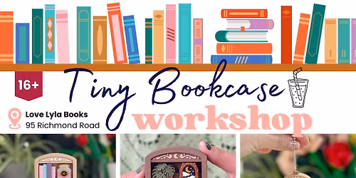 Tiny Bookcase (Spooky Edition) Workshop with Critical Cozy