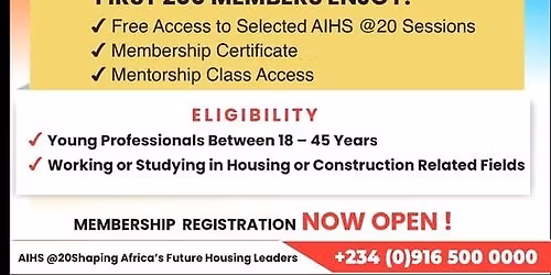 AIHS YOUNG PROFESSIONALS CLUB