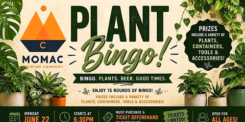 Plant Bingo  @ MoMac Brewing Co!