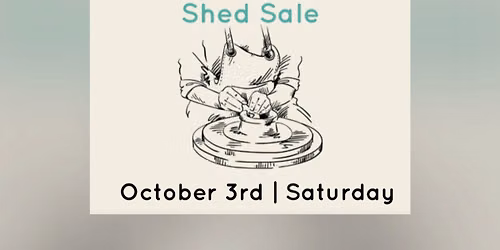 PaperCut Pottery Home Shed Sale! Richmond CA