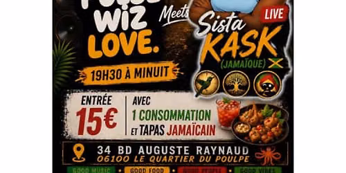 Dancehall Vibes \u2013 DJ Pulse Wiz Love & Sista Kask (Jama\u00efque) \u2013 Live \u00e0 Nice