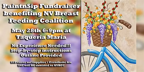 Fundraiser PaintnSip at Taqueria Maria in Napa
