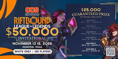 CCS $50,000 Riftbound Invitational