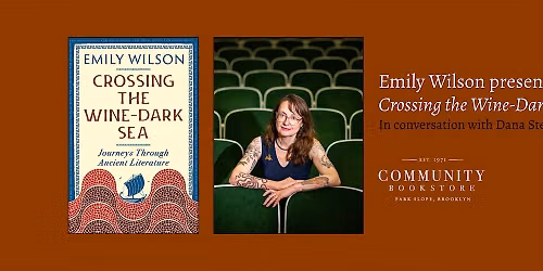 Emily Wilson presents Crossing the Wine-Dark Sea