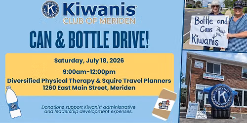 Kiwanis Can & Bottle Drive