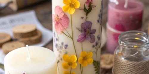 Pressed Flower Candle Workshop