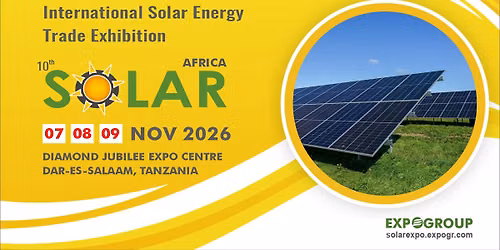 10th SOLAREXPO TANZANIA 2026