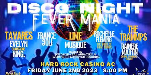 Disco Night Tribute Mania at Sound Waves at Hard Rock Hotel and Casino Atlantic City