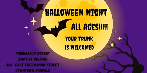 Trunk or Treat for ALL ages!