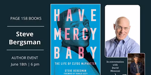 Author Event: Steve Bergsman in conversation with David Menconi