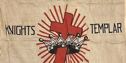 Lodge Visit - York Rite Presentation - Templar Flag Presentation