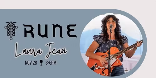 Laura Jean live at Rune Wines!