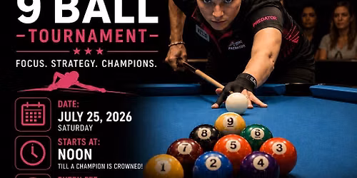 Ladies 9 Ball Tournament